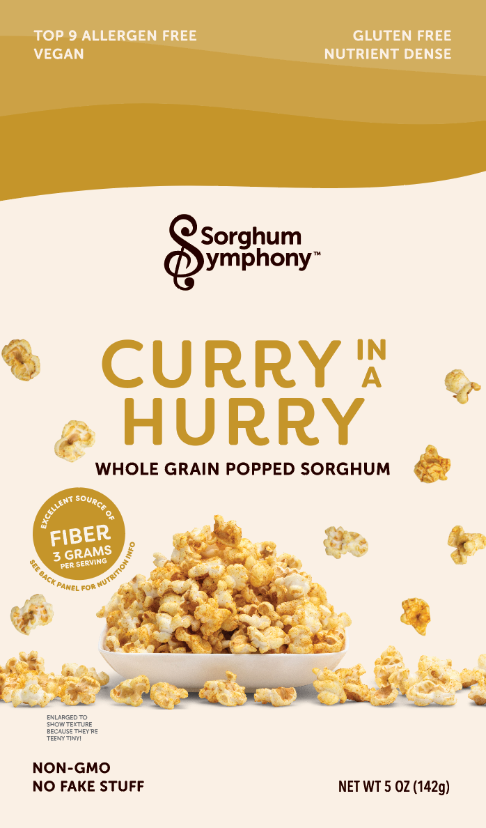 Curry In A Hurry Whole Grain Popped Sorghum