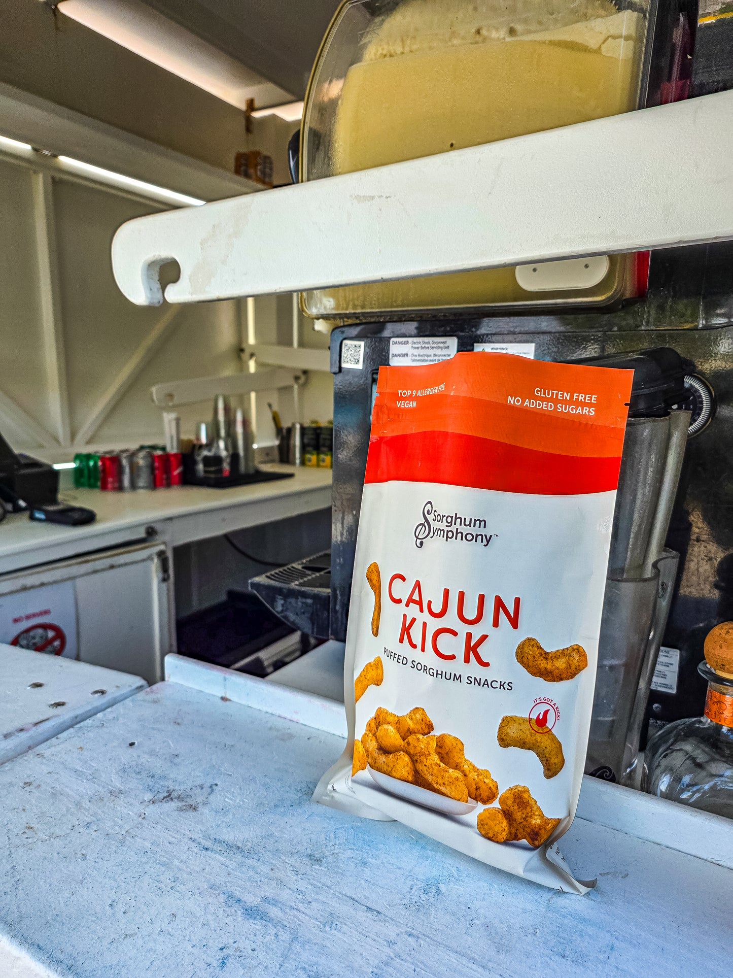 Cajun Kick Puffed Sorghum Snacks