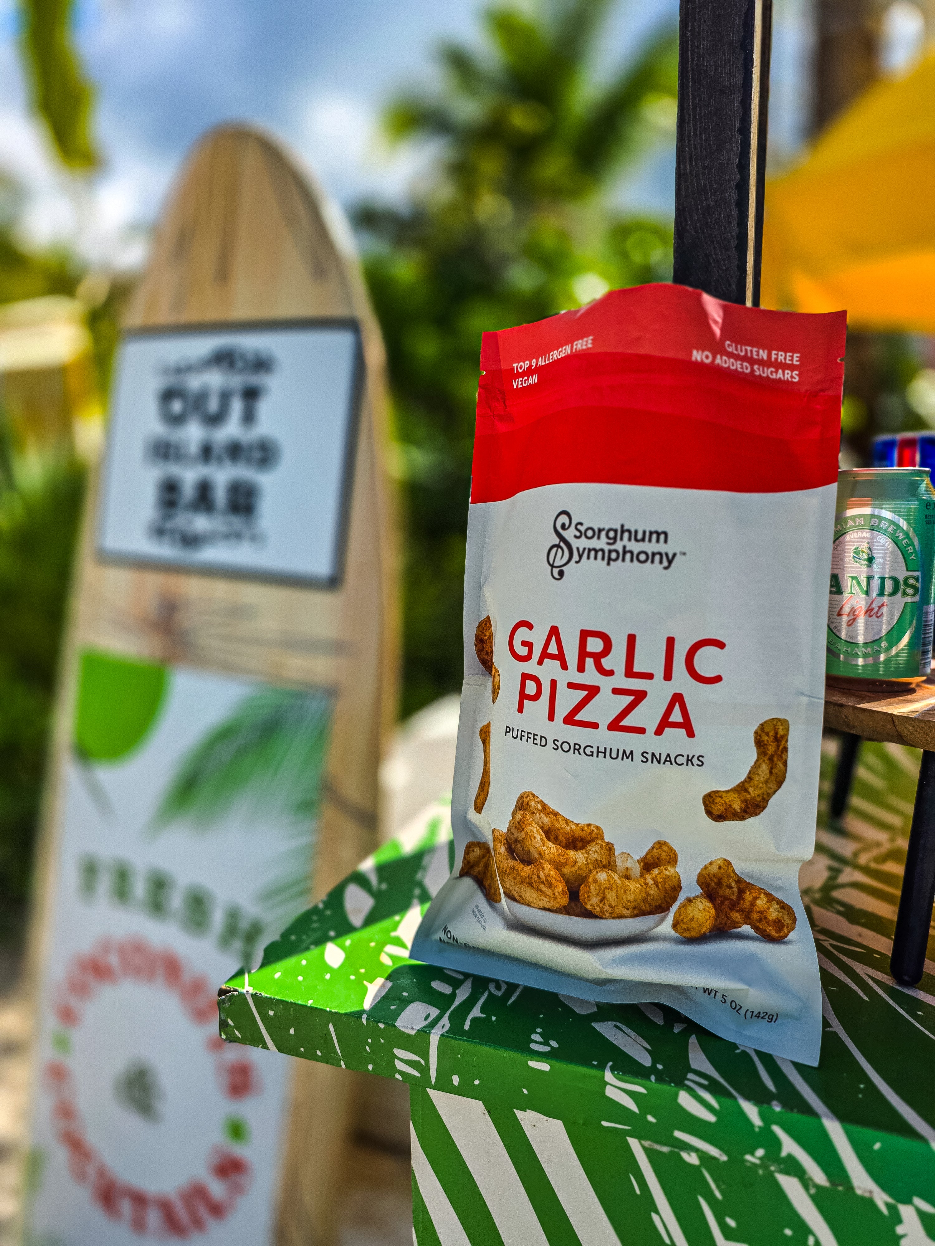 Garlic Pizza Puffed Sorghum Snacks – Sorghum Symphony