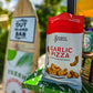 Garlic Pizza Puffed Sorghum Snacks