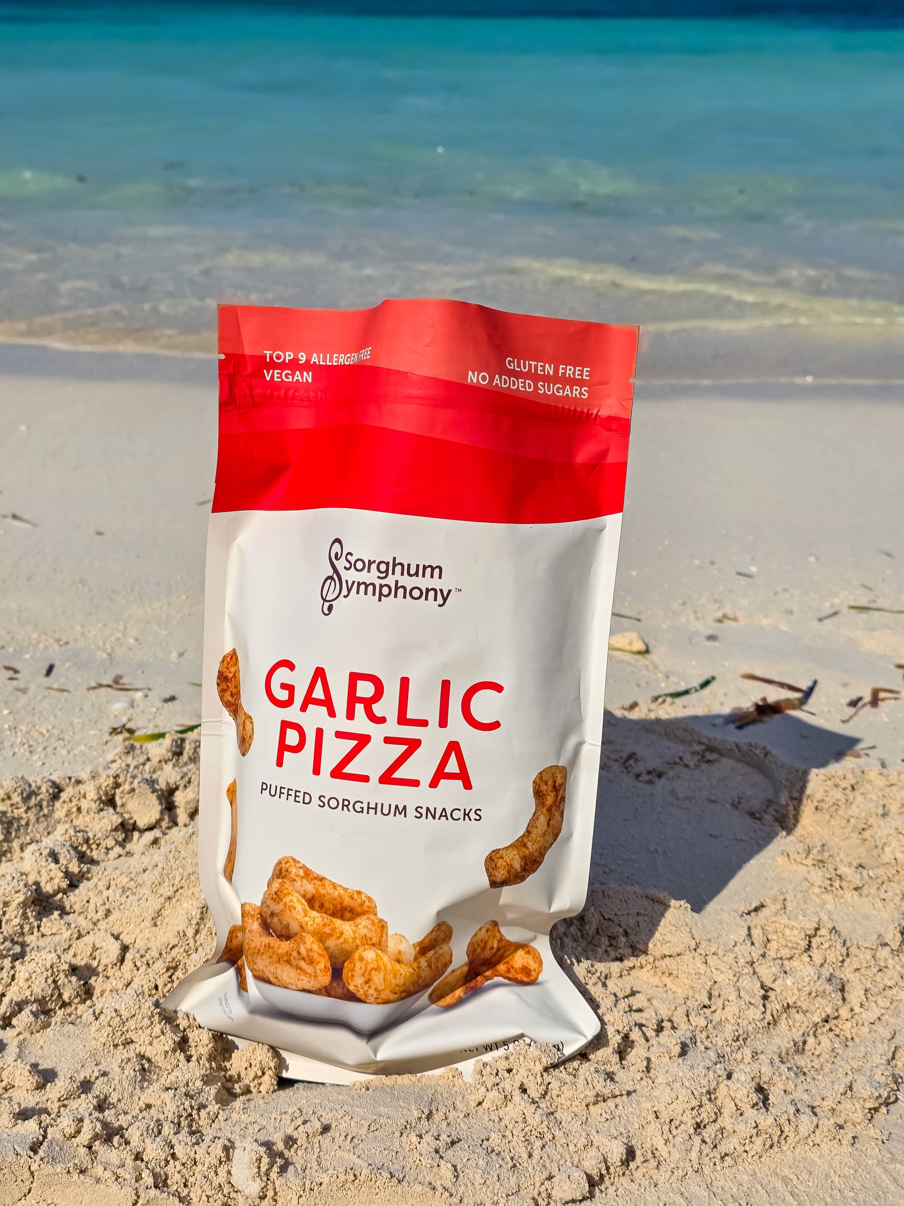 Garlic Pizza Puffed Sorghum Snacks – Sorghum Symphony