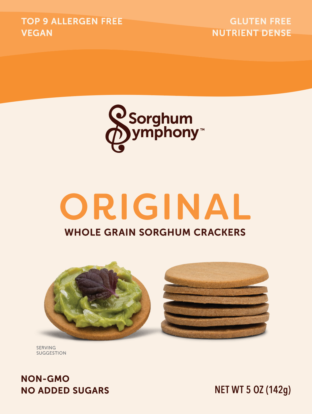 Original Whole Grain Sorghum Crackers