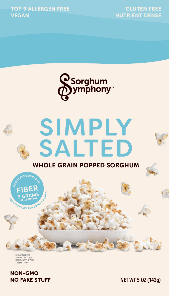 Simply Salted Whole Grain Popped Sorghum
