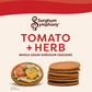 Tomato + Herb Whole Grain Sorghum Crackers